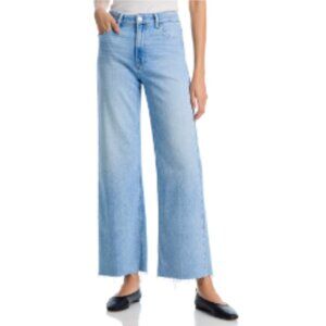 NWT PAIGE Anessa 31in Raw Hem in Park Ave